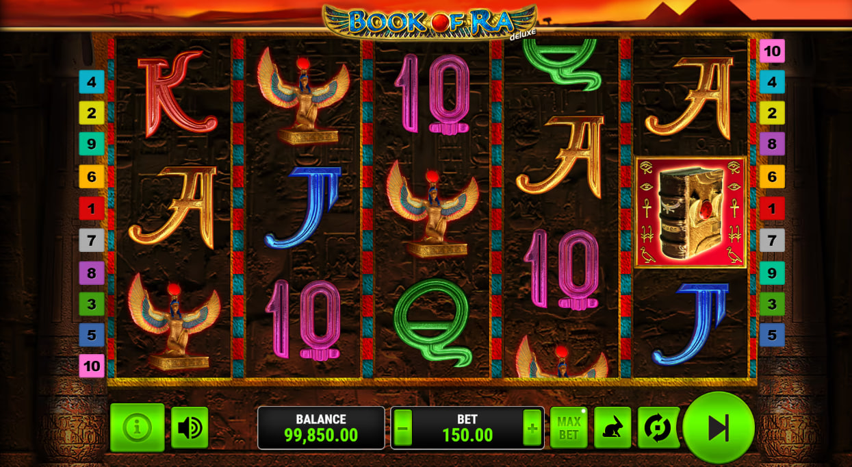Book of Ra Deluxe screenshot