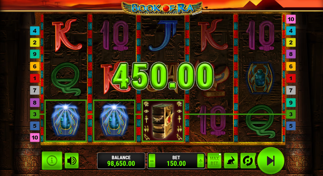 Book of Ra Deluxe screenshot